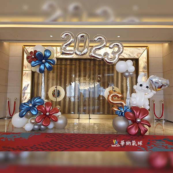 美福飯店尾牙佈置