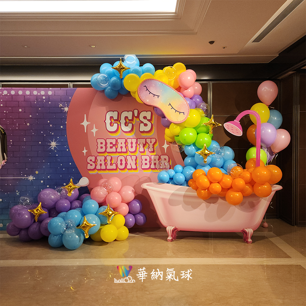 天母CC生日佈置