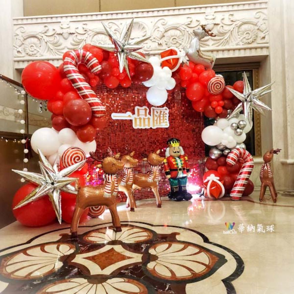 蘆洲一品匯社區聖誕佈置