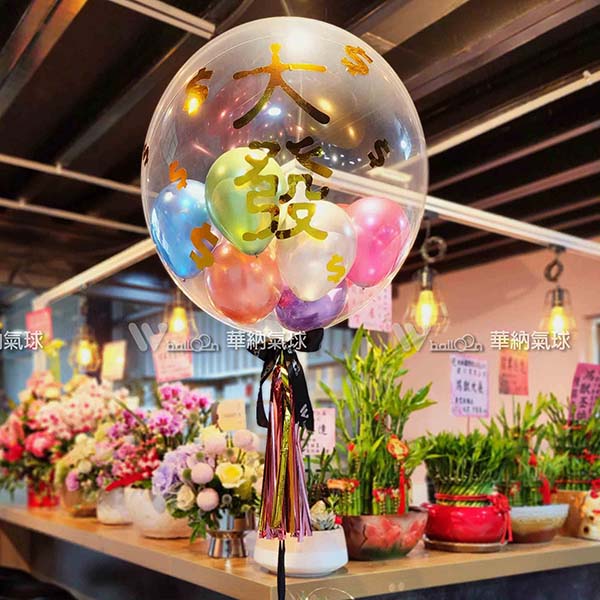 50公分手工 LED禮物系列泡泡球