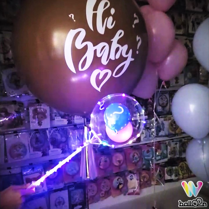 性別揭曉氣球-LED刺棒